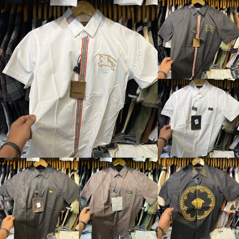 KEMEJA IMPORT PRIA MIRROR QUALITY VVIP BRANDED ( kemeja import pria , kemeja pria branded , kemeja p