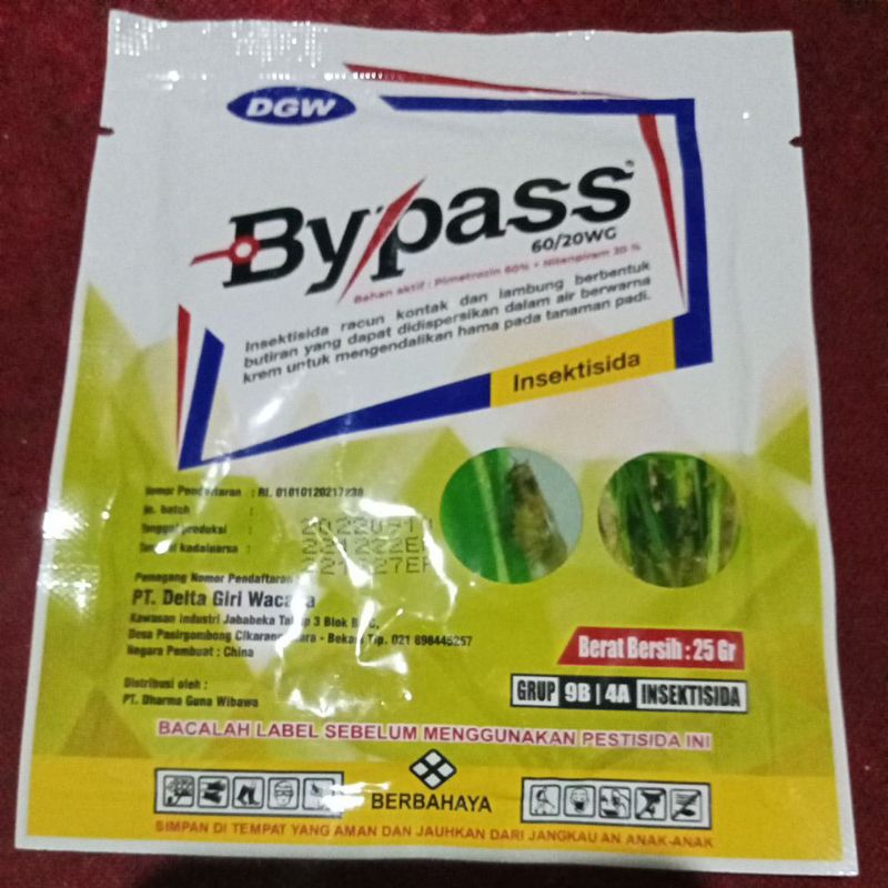 Insektisida Bypass 60/20 WG 25 Gram