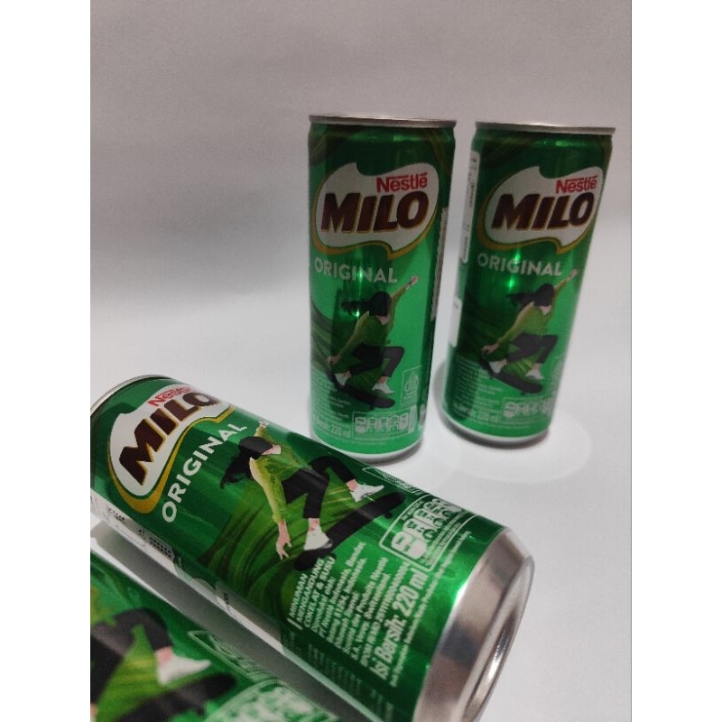 

Nestle Milo Active Go kaleng siap minum 220ml