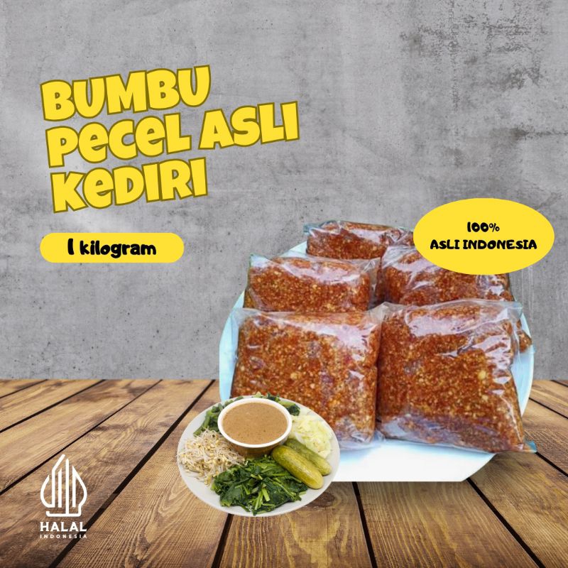 

Sambel Pecel Asli Kediri 1kg | Kualitas Premium