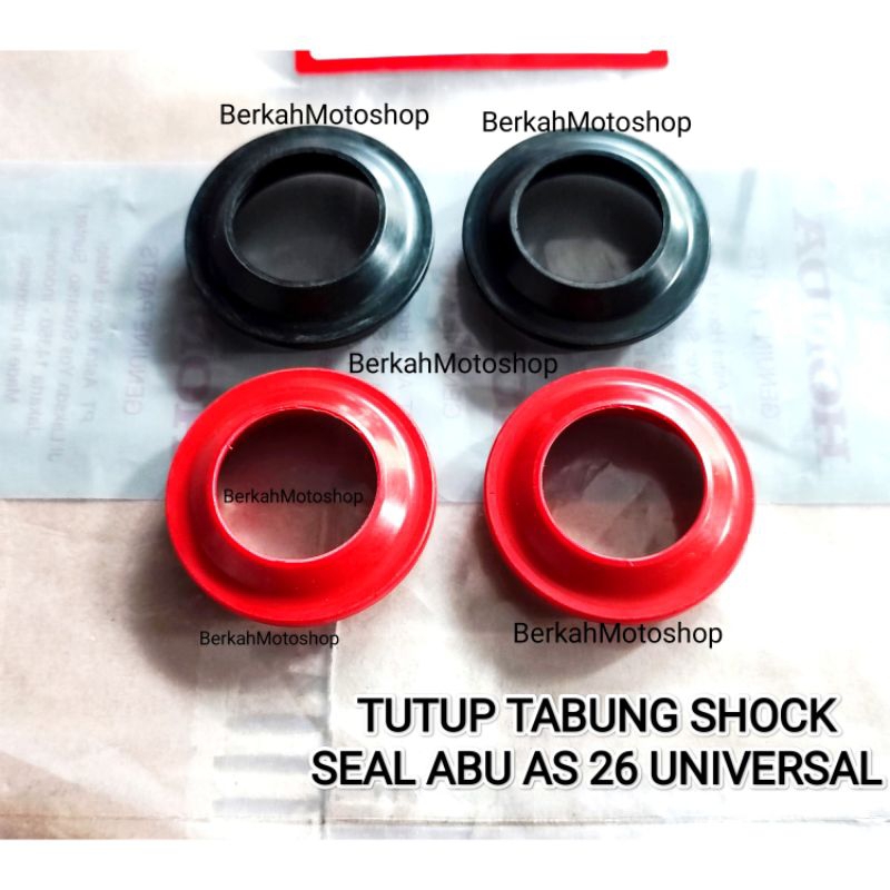 SEAL TUTUP BOTTOM SHOCK DEPAN AS26 SEAL ABU JUPITER MIO NOUVO FINO F1ZR MX KING FAZZIO FILANO FREEGO