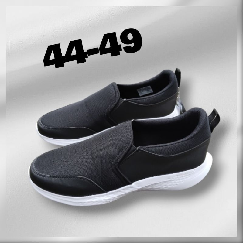 Sepatu Slip On Pria Big Size Ukuran 44 - 49 Casual
