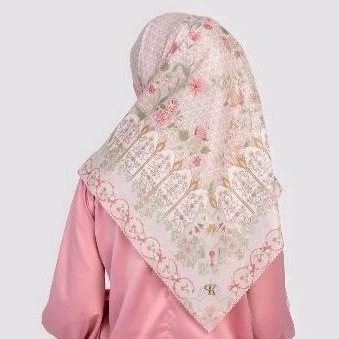 PURU KAMBERA SCARF PRELOVED - Almond Peach