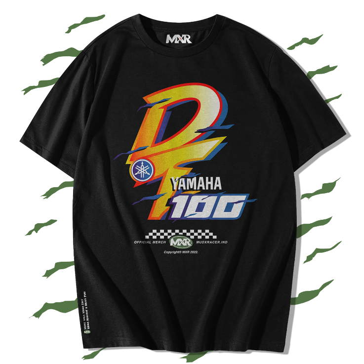 T-SHIRT KAOS MX TRAIL MOTOR CROSS YAMAHA DT 100 GENG TRIL TUA