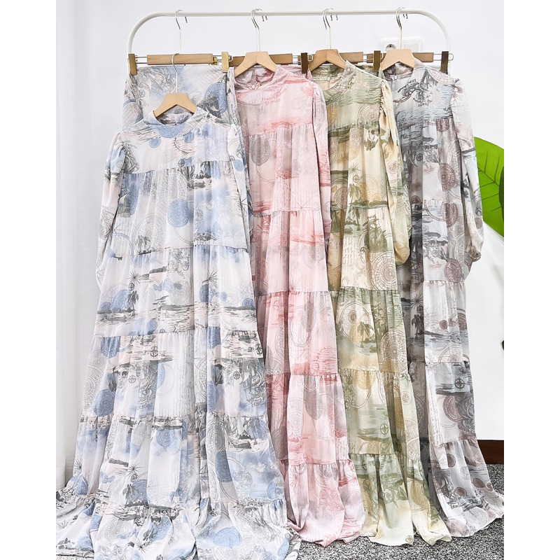 MAZAYA SET HIJAB DRESS