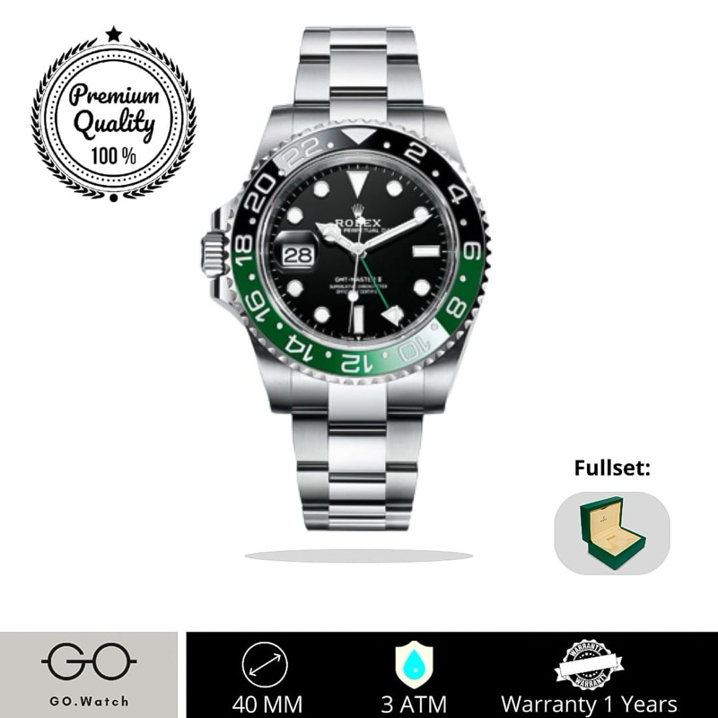 Jam Tangan Automatin Pria GMT master II Premium AAA