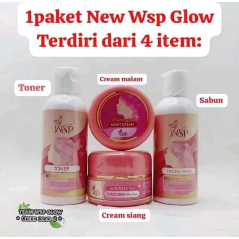 wsp glow/wsp skincare