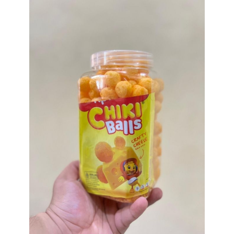 

CHIKI BALL KEJU | SNACK INDOFOOD REPACK | TOPLES 2 JAR