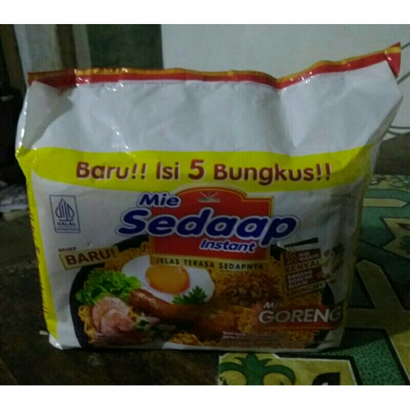

Mie sedaap goreng 5 bungkus