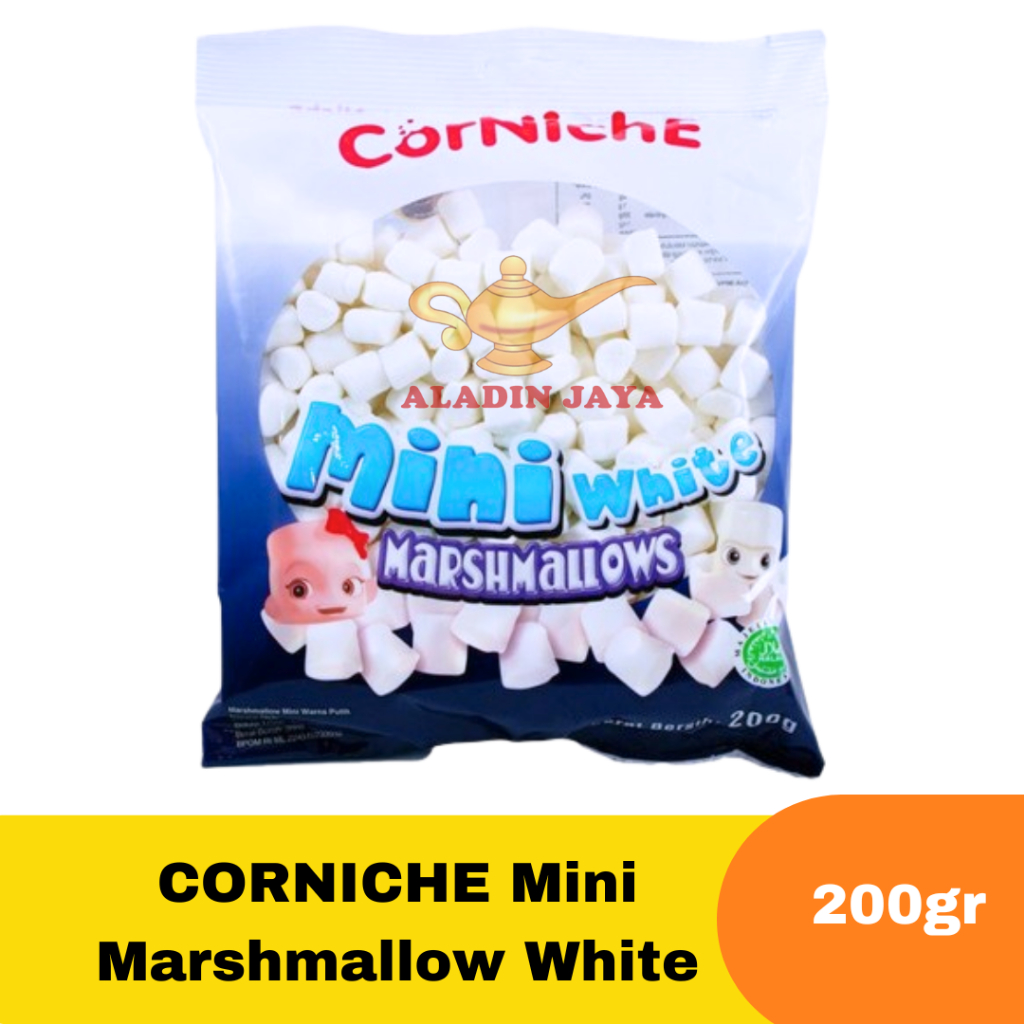 

CORNICHE Mini Marshmallow White 200gr