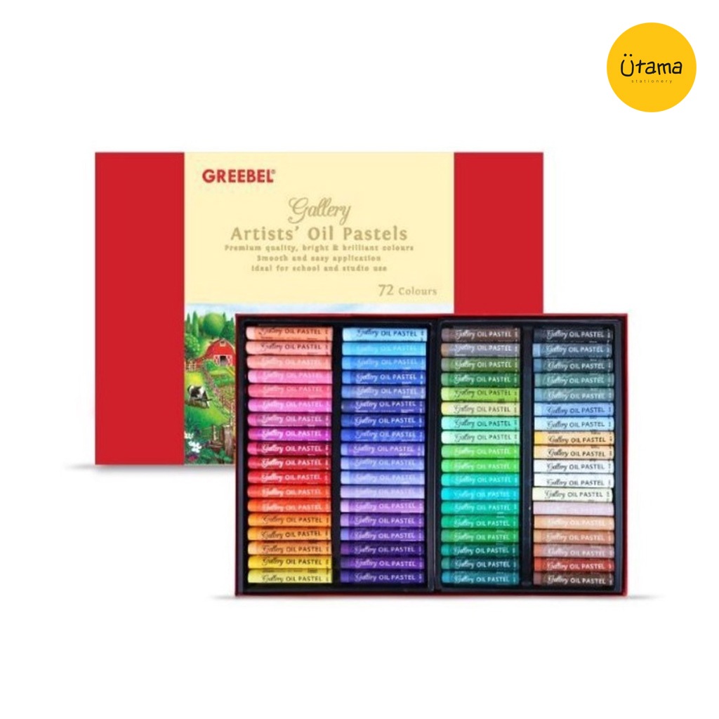 

Crayon Greebel Artist Oil Pastel Isi 72 Warna / Krayon / Pastel