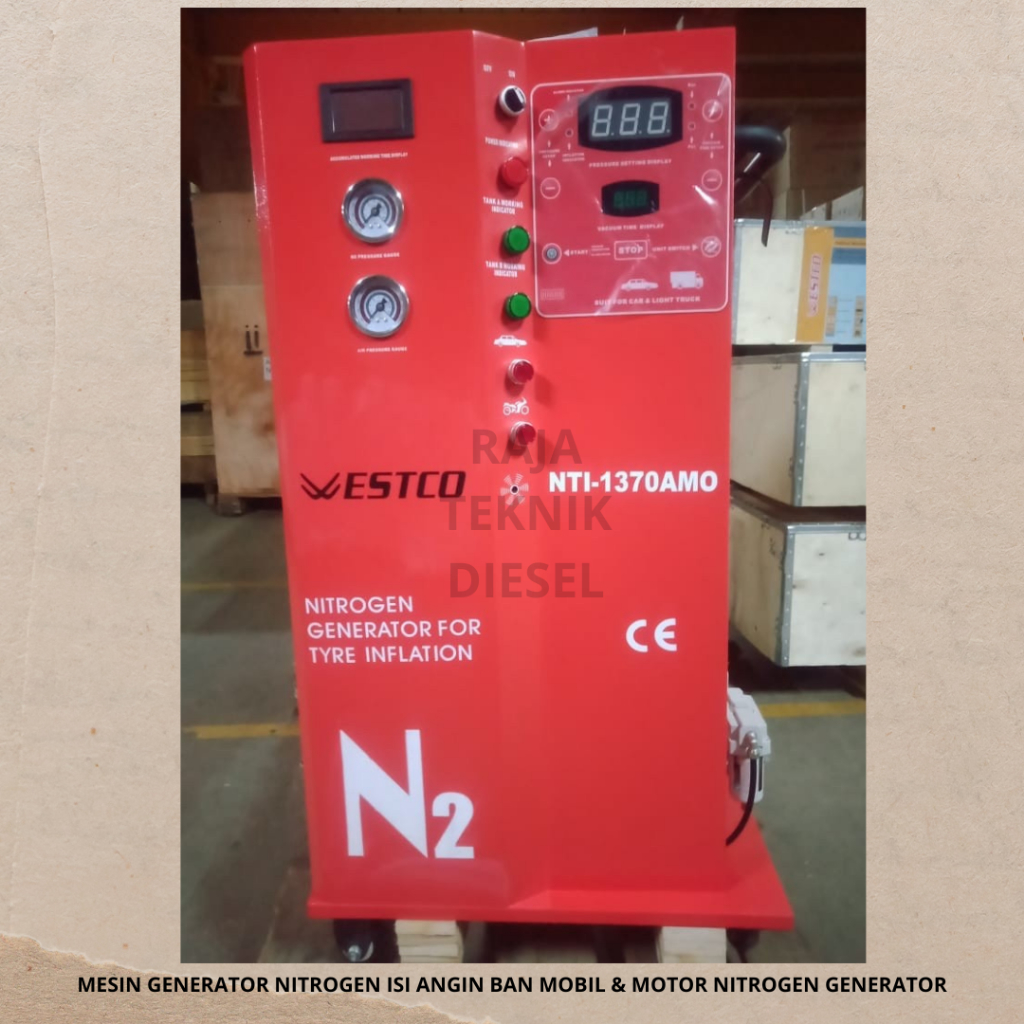 MESIN GENERATOR NITROGEN ISI ANGIN BAN MOBIL & MOTOR NITROGEN GENERATOR