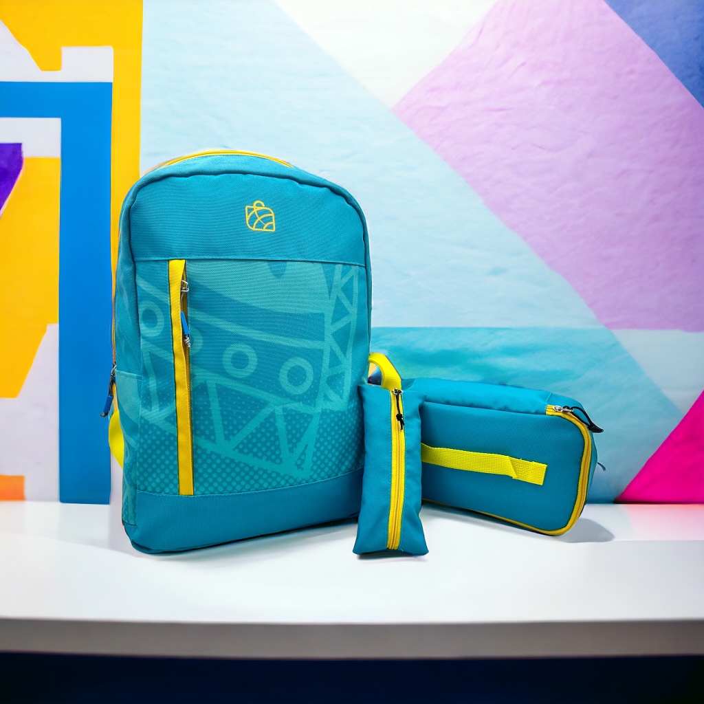 Tas Ransel Printing Murah Keren HOJA Elysian Tosca Backpack Anak Bagpack Gratis Bonus Lunch Box Penc