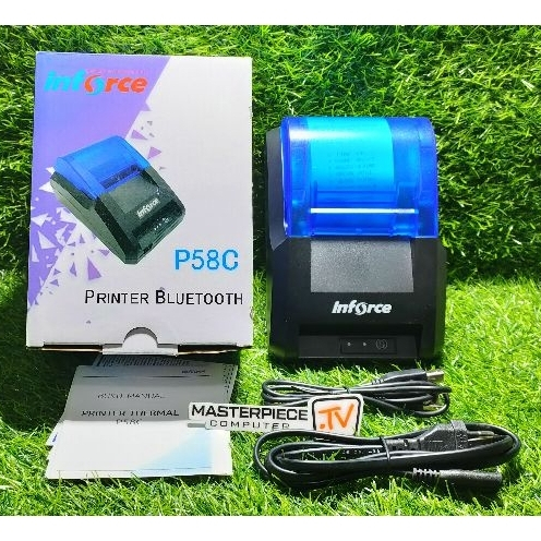 Printer Thermal Bluetooth Inforce P58C-NB Non Battery/ Inforce Thermal Printer Kasir P58C NB USB Blu