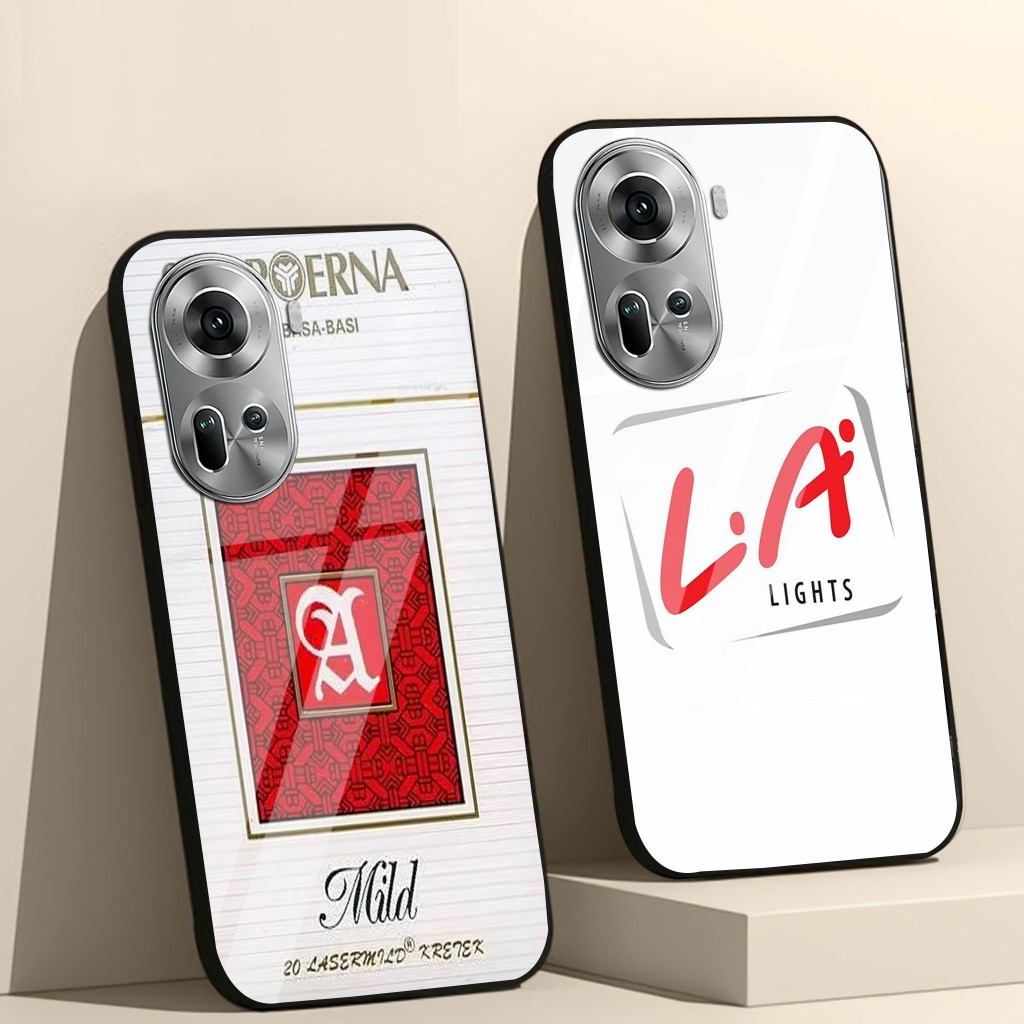Case Kaca Oppo reno 11 5g - Kesing hp Oppo reno 11 5g - Case Cantik Oppo reno 11 5g - Case Kekinian 