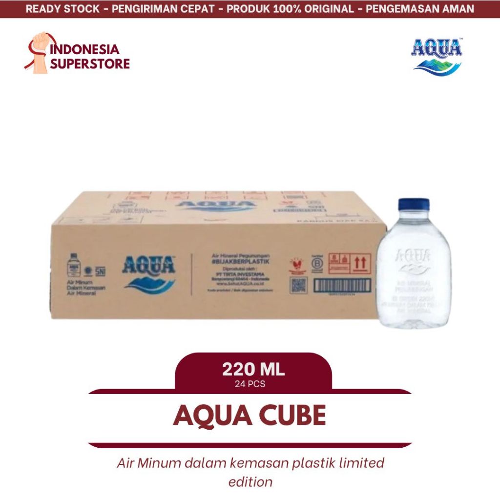 

Aqua Cube 220ml Air Mineral Limited Edition 1 Karton (isi 24pcs)