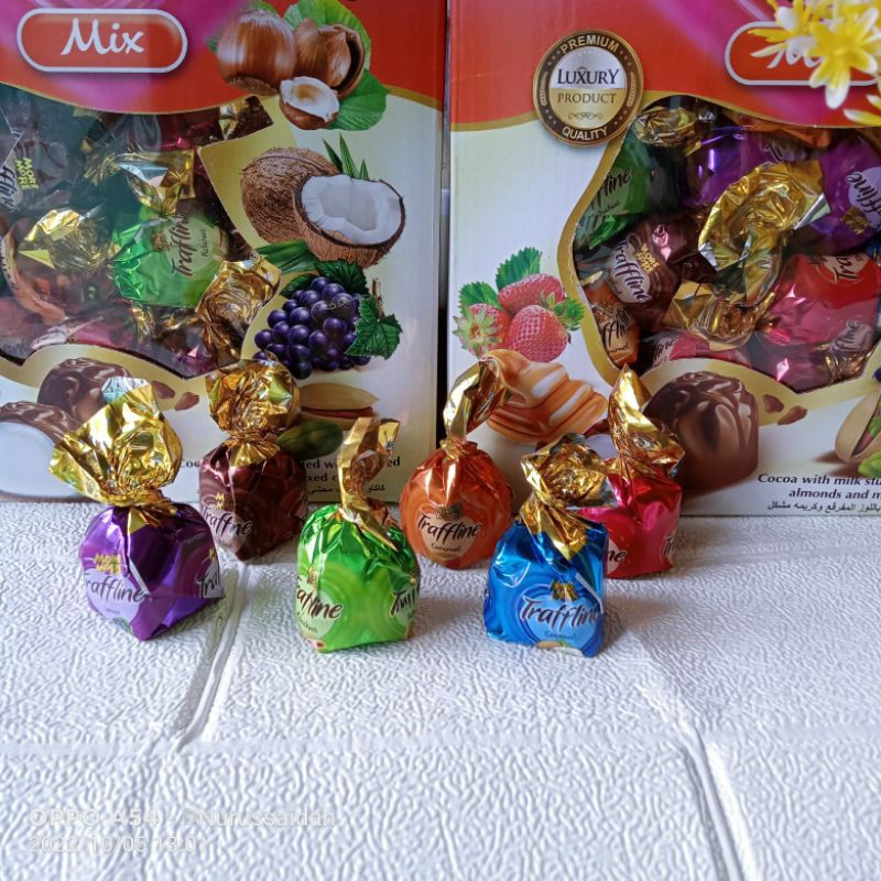 

Coklat Cokelat Arab Truffle Mix oleh oleh haji dan umroh khas turkey