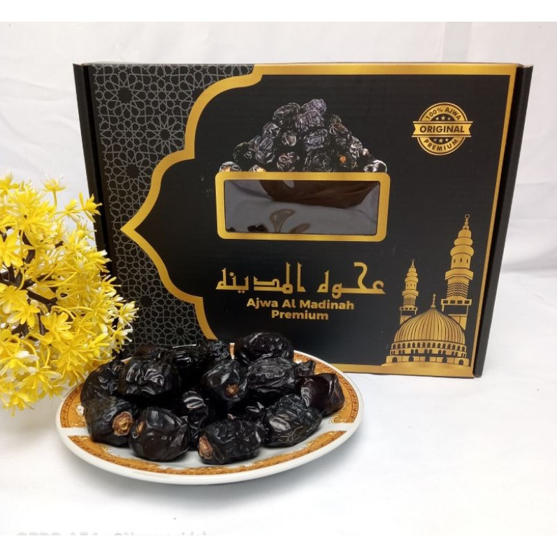 

Kurma Ajwa 1kg premium | kurma nabi original