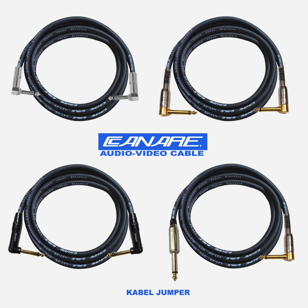 Kabel Audio Jumper/Kabel Jumper Gitar/Kabel Gitar - JAPAN STANDARD