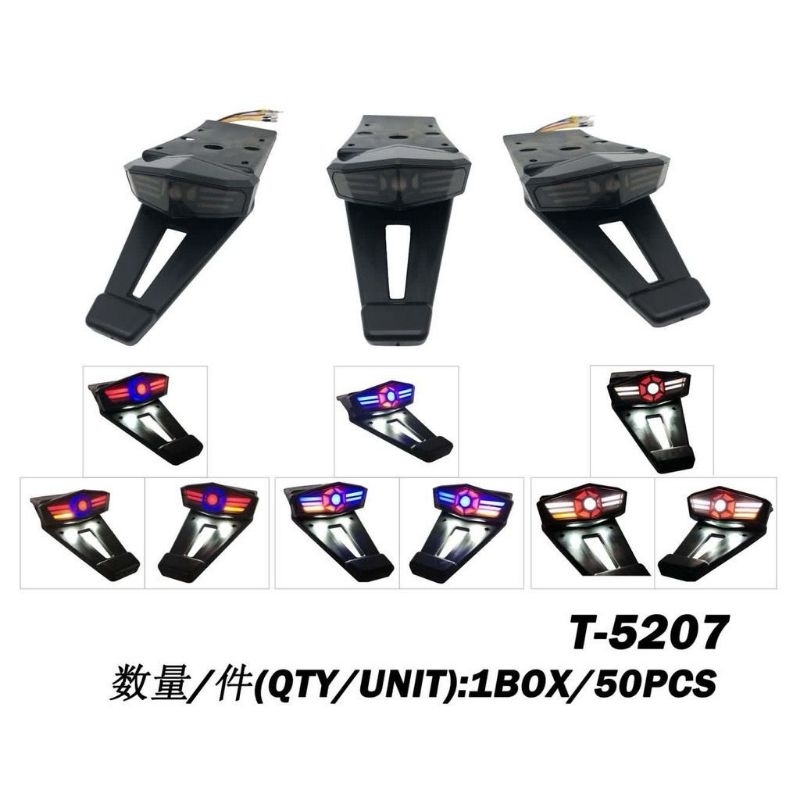 STOPLAMP SEIN LED KLX DTRACKER STOPLAMP 3 IN 1 KLX SPAKBOR BELAKANG KLX150 LED STOP PLUS SEN