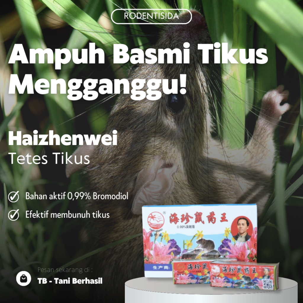 Rodentisida Haizhenwei Pembasmi Tikus Racun Cair