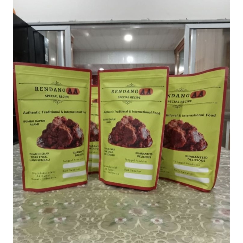 

rendang daging sapi asli padang