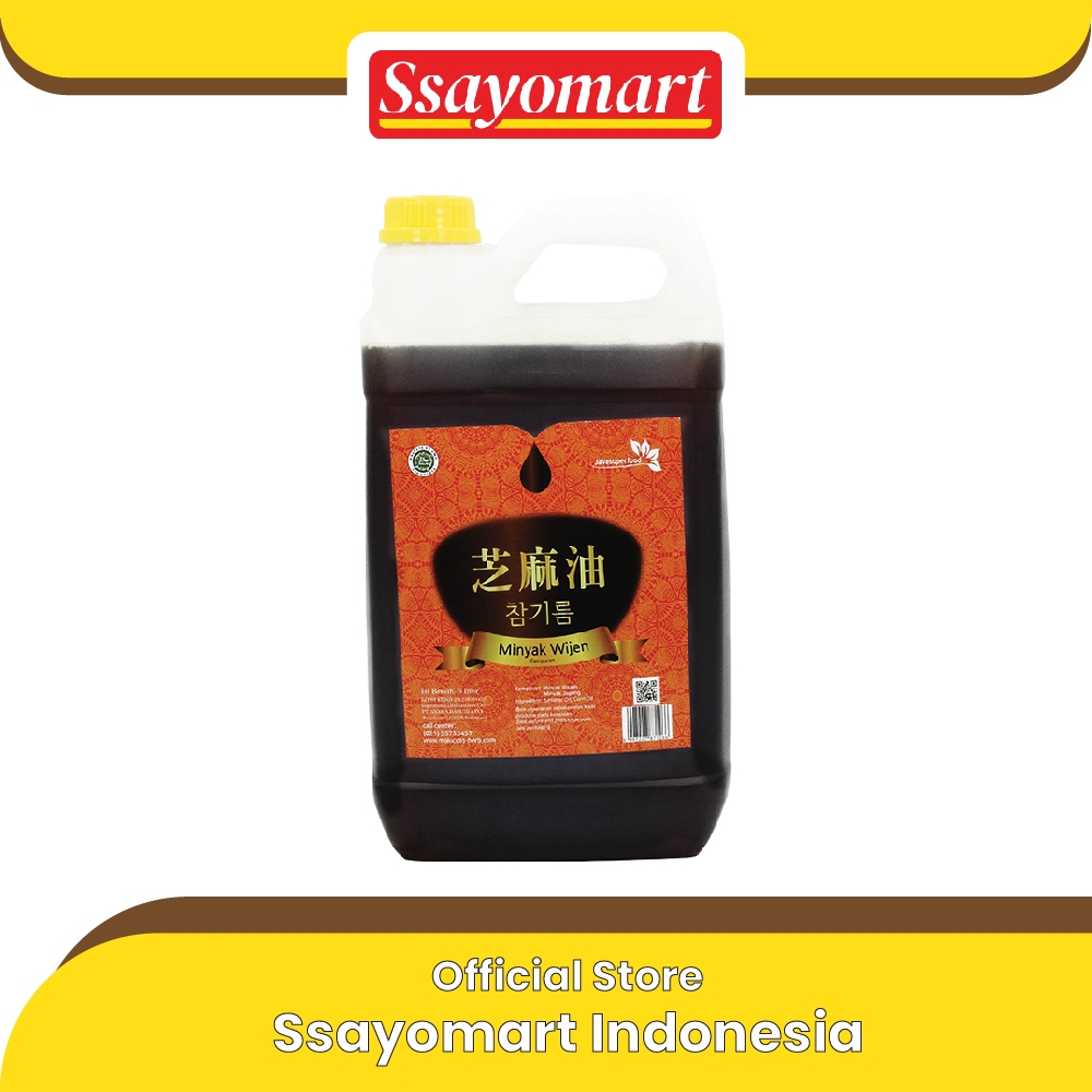 

MINYAK WIJEN JAVA SUPER FOOD 5 LT / SESAME OIL JAPAN