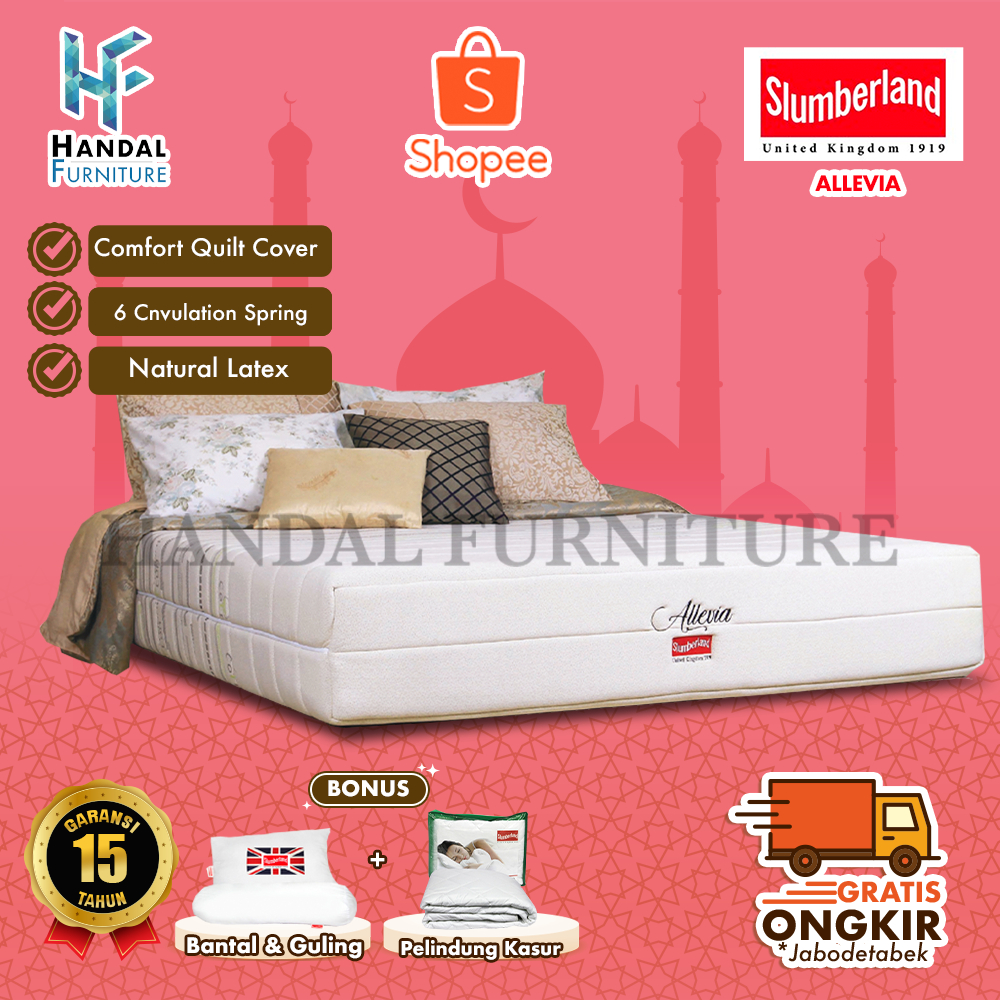 Slumberland Hanya Kasur Spring Bed Allevia