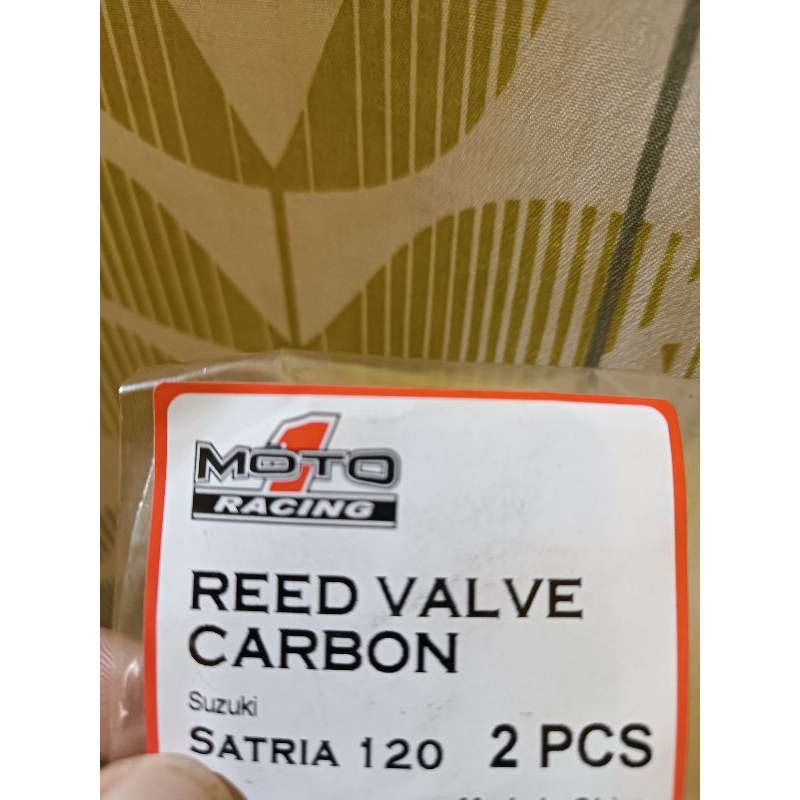 MEMBRAN RACING RC3 MOTO CARBON LIDAH VALVE SUZUKI SATRIA 2T RU HIU LUMBA 2 TAK ORI ORIGINAL