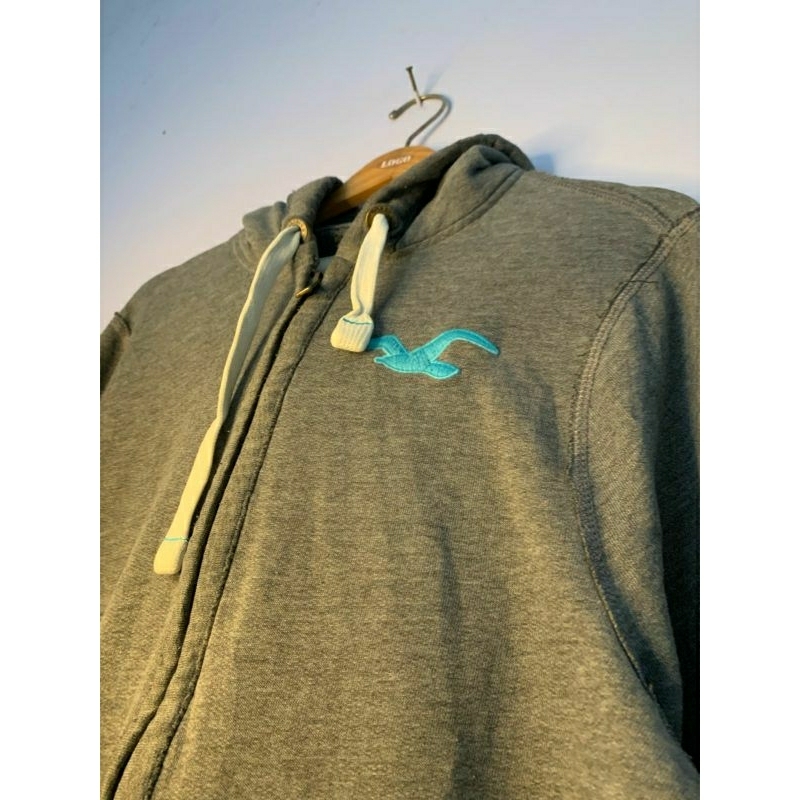 hoodie zipper hollister