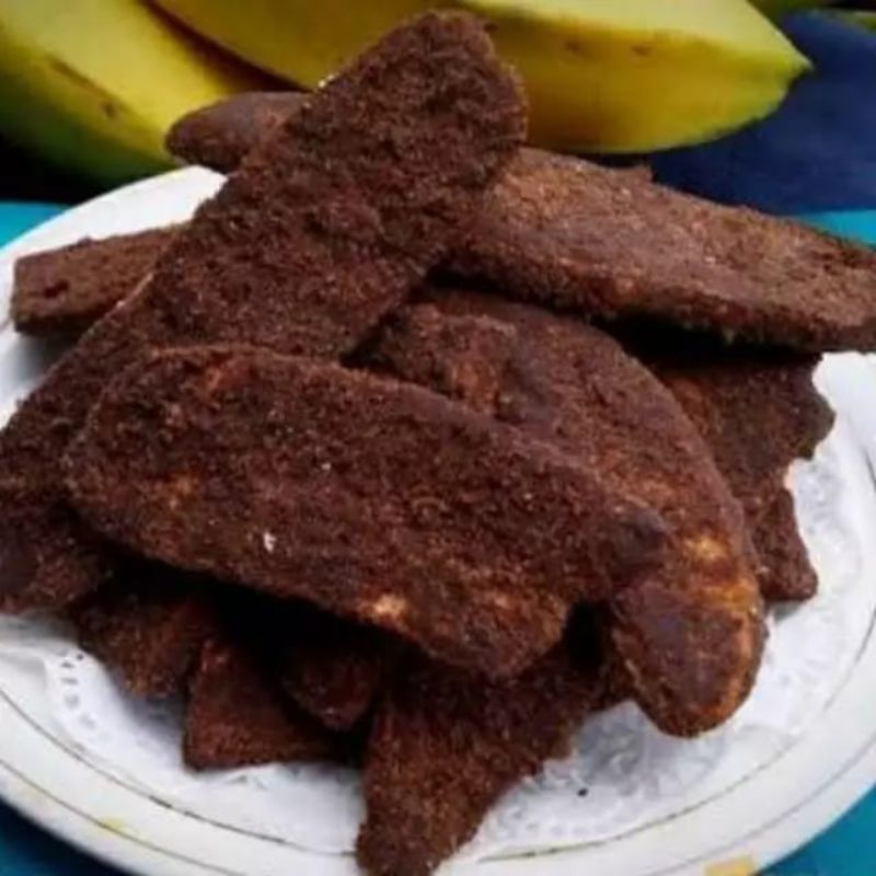 VIRAL 300gr Kripik pisang coklat khas lampung