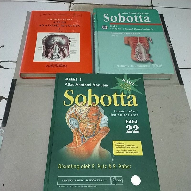 ATLAS ANATOMI MANUSIA JILID 1 EDISI EDISI 16 SOBOTTA JILID 2 EDISI 21 batang badan panggul ekstremit
