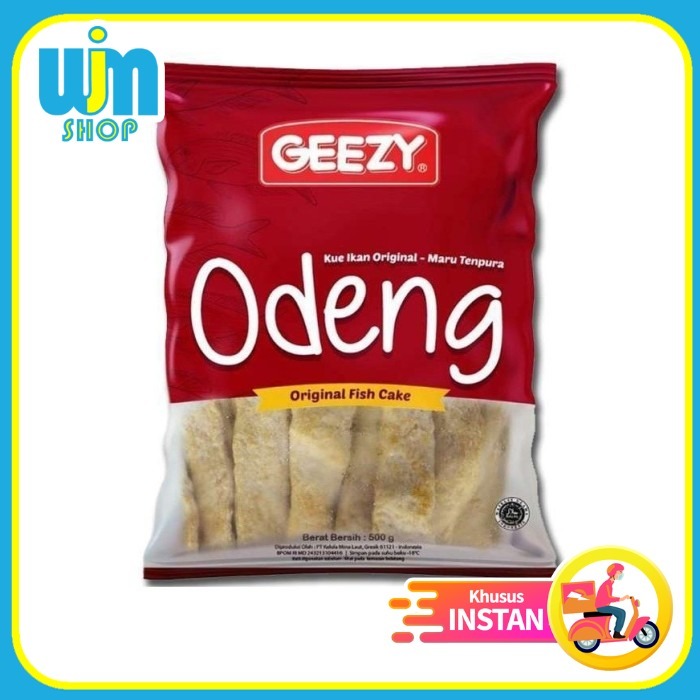 Odeng Geezy Fish Cake Halal 500 Gram