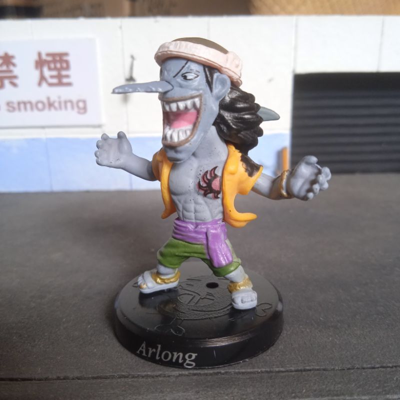 action figure one piece Arlong fish man figur WCF kid kecil bootleg kws