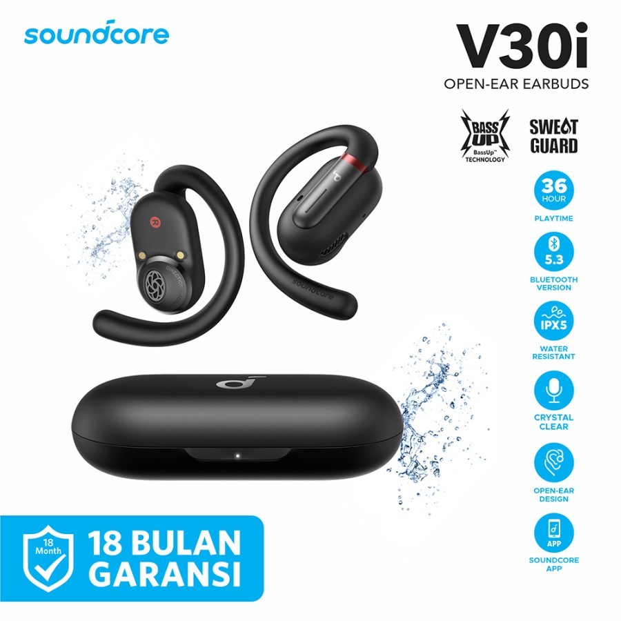 Anker Soundcore V30i Earphone True Wireless Sound Bluetooth - A3873 (SHOPEE AGP)