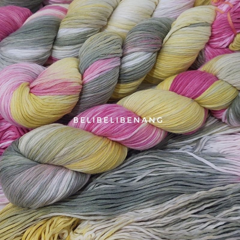 benang rajut soft cotton GARDEN / benang katun