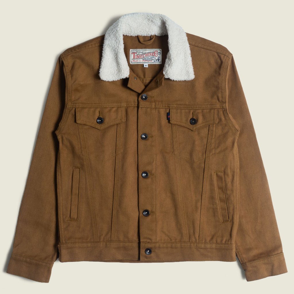 Hammer Sherpa Trucker Jacket - Honey Brown