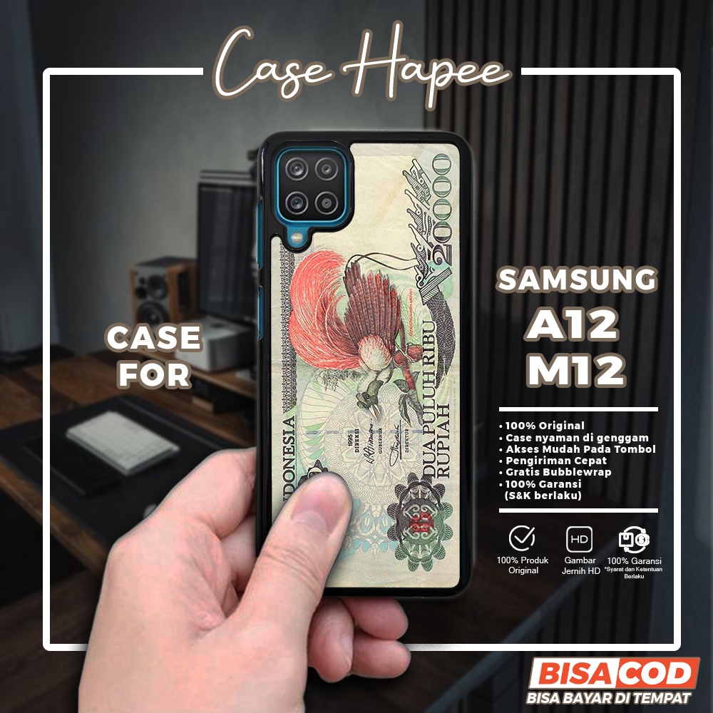 Case Samsung A12 M12 Casing Samsung A12 M12 [RUPH] Casehapee Case Glossy Case Aesthetic Custom Case 
