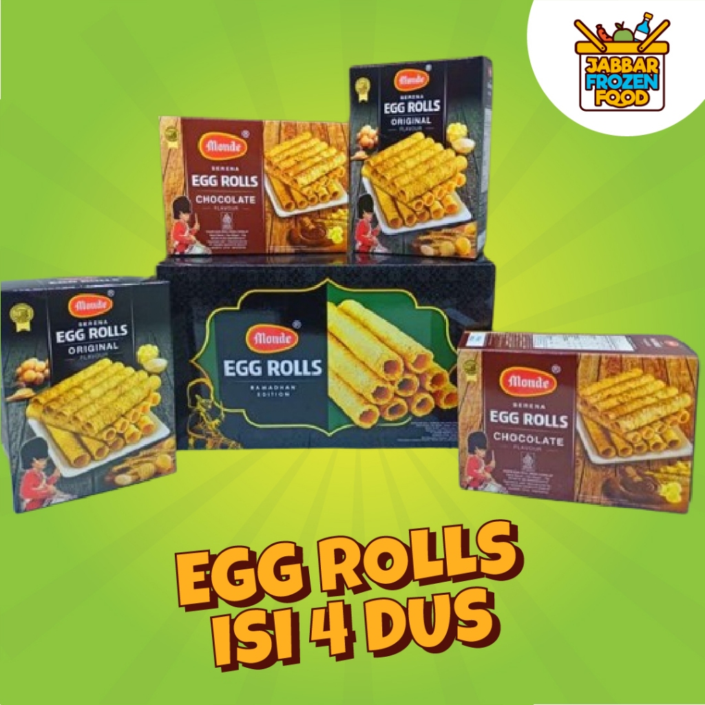 

Egg Rolls MONDE 1 dus isi 4 pack