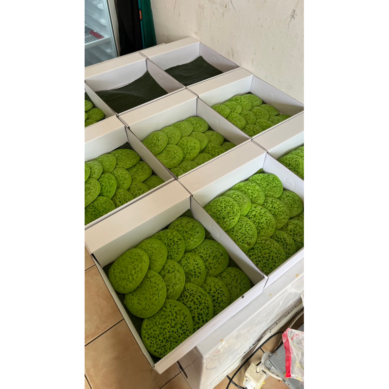 Hampers Serabi Hijau Kuah Kinca Pandan Dan Kinca Duren