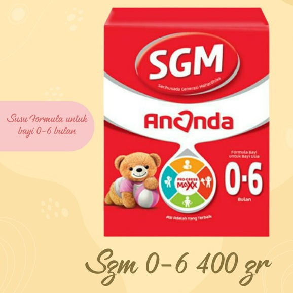 

SGM Ananda 0-6 Bulan 400Gr