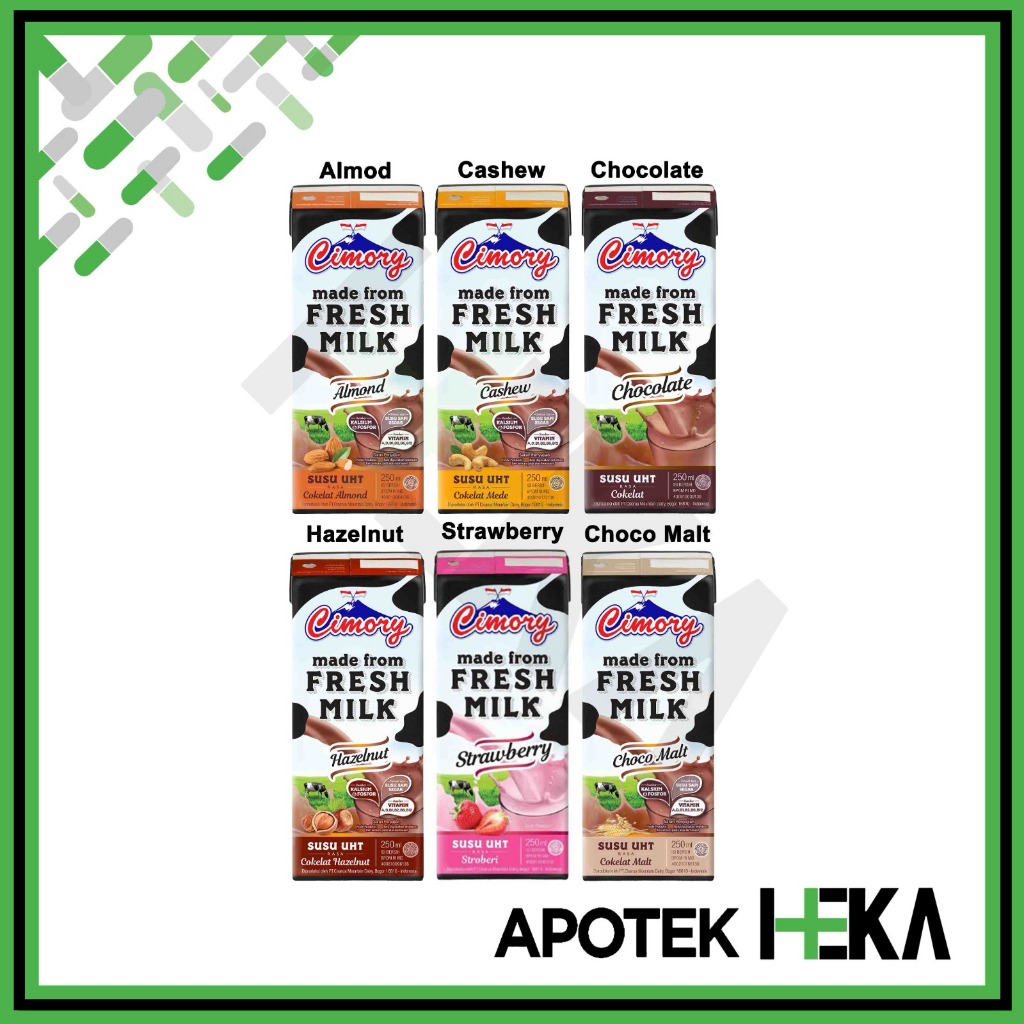 

Cimory Fresh Milk Susu UHT 250 ml - Susu Segar (SEMARANG)
