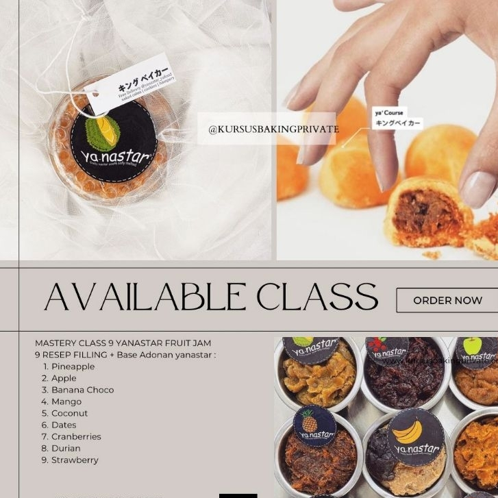 

YANASTAR 9 SIGNATURE JAM MASTER DALAM ADONAN NASTAR SUPER LEMBUT DAN ANEKA FILLING TERBAIK YANG BEST SELLER SEJAK 2008 NASTAR LUMER ENAK