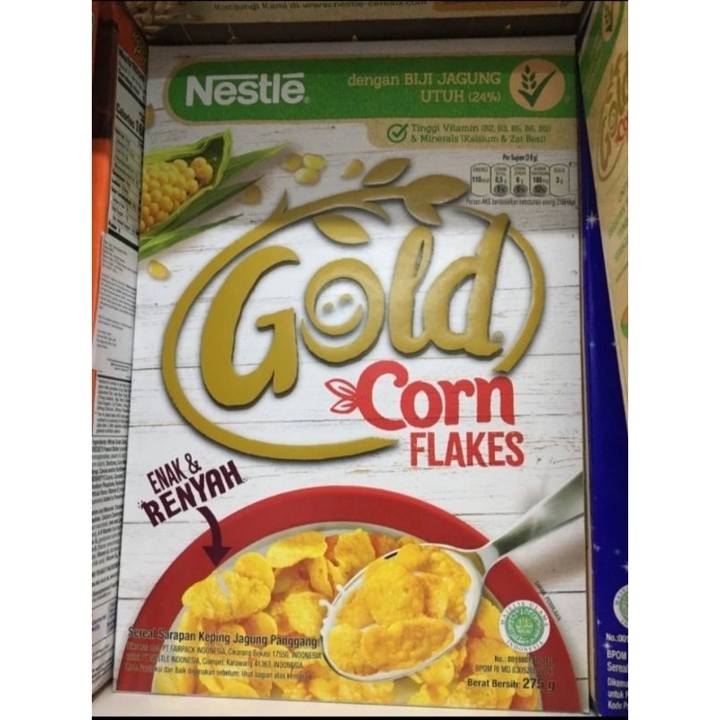 

Nestle Gold Corn Flakes Lokal HALAL