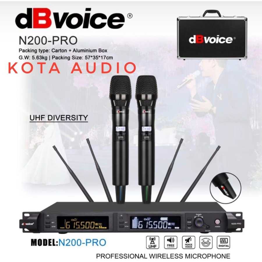 Mic Wireless Original DB Voice N 200 Pro / N200 Pro DbVoice