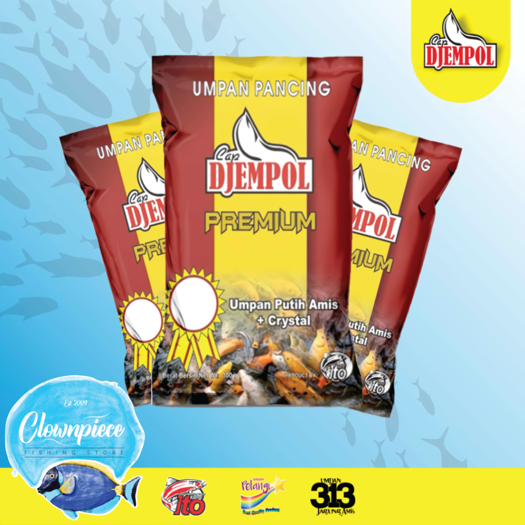Djempol Premium / Djempol Premium Wangi Biang Susu / Djempol Premium Amis Crystal /Umpan Pancing