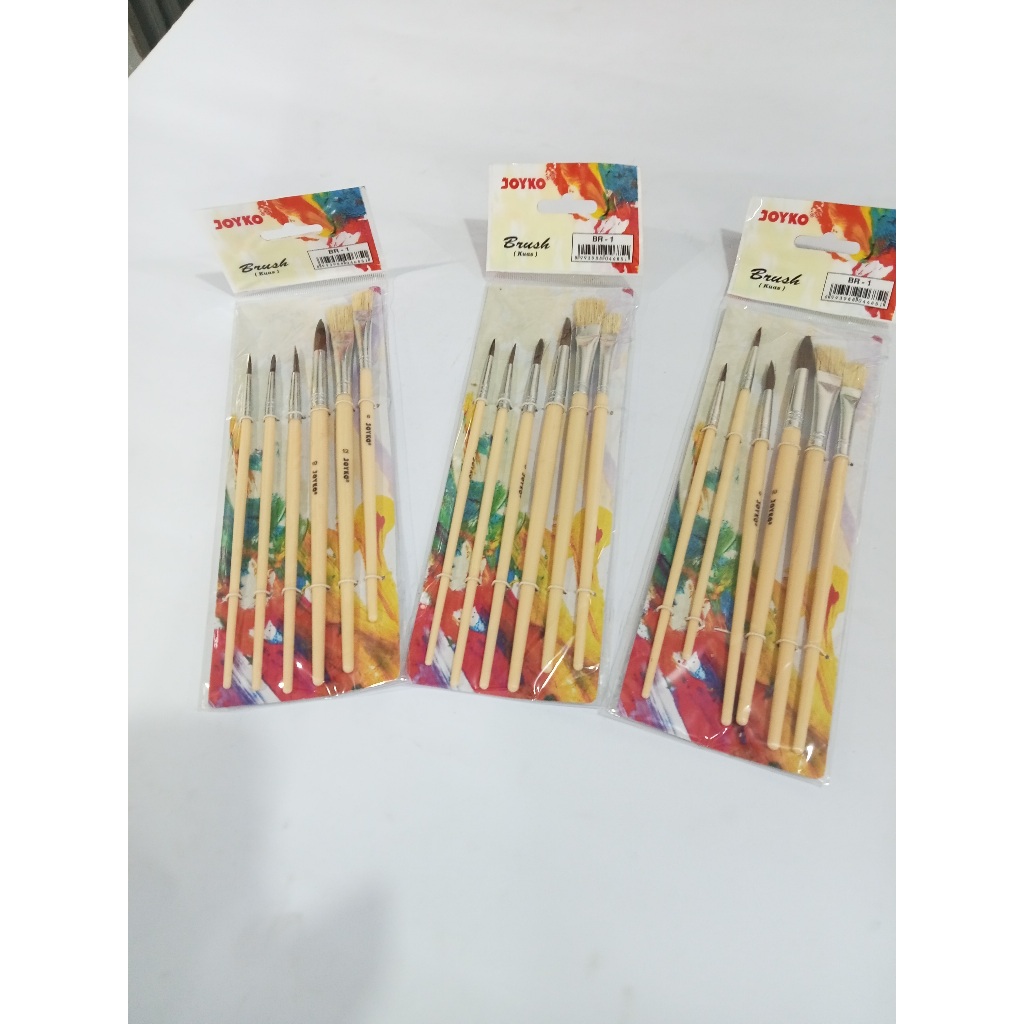 

Kuas Lukis Joyko BR-1 (1 set)
