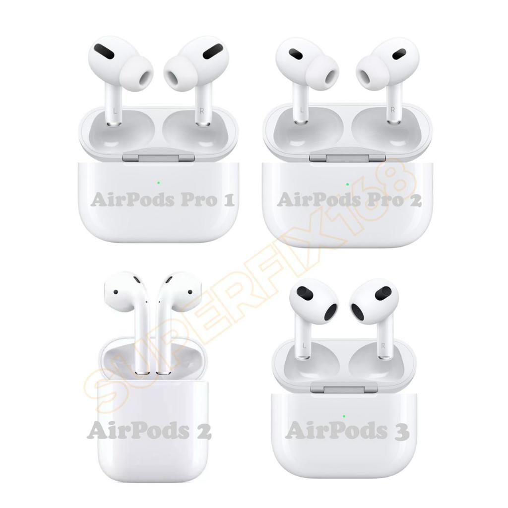 Apple AirPods Pro 1/Pro 2 /Airpods 2/3 Wireless Charging Case Second Original 100% Ex Internasional