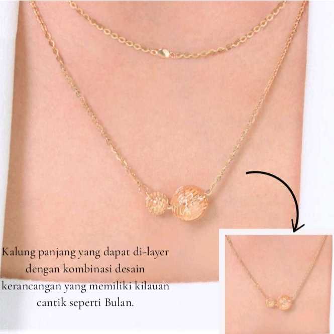 Kalung Hala Gold Bulan Collections NC230008