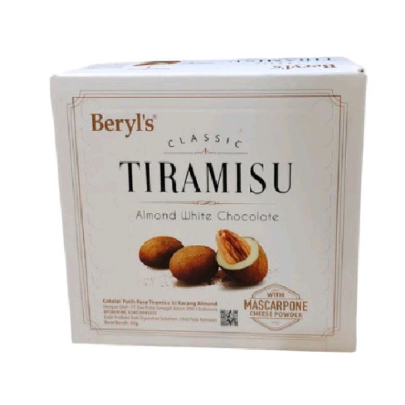 

BERYLS CLASSIC TIRAMISU / BERYL'S TIRAMISU ALMOND WHITE CHOCOLATE